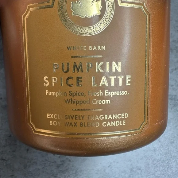 Bath and Body Works White Barn Fall Candle Duo-Burned Once Each - Picture 5 of 5
